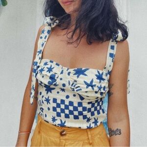 VRGGRL Salty Hair Tie Top